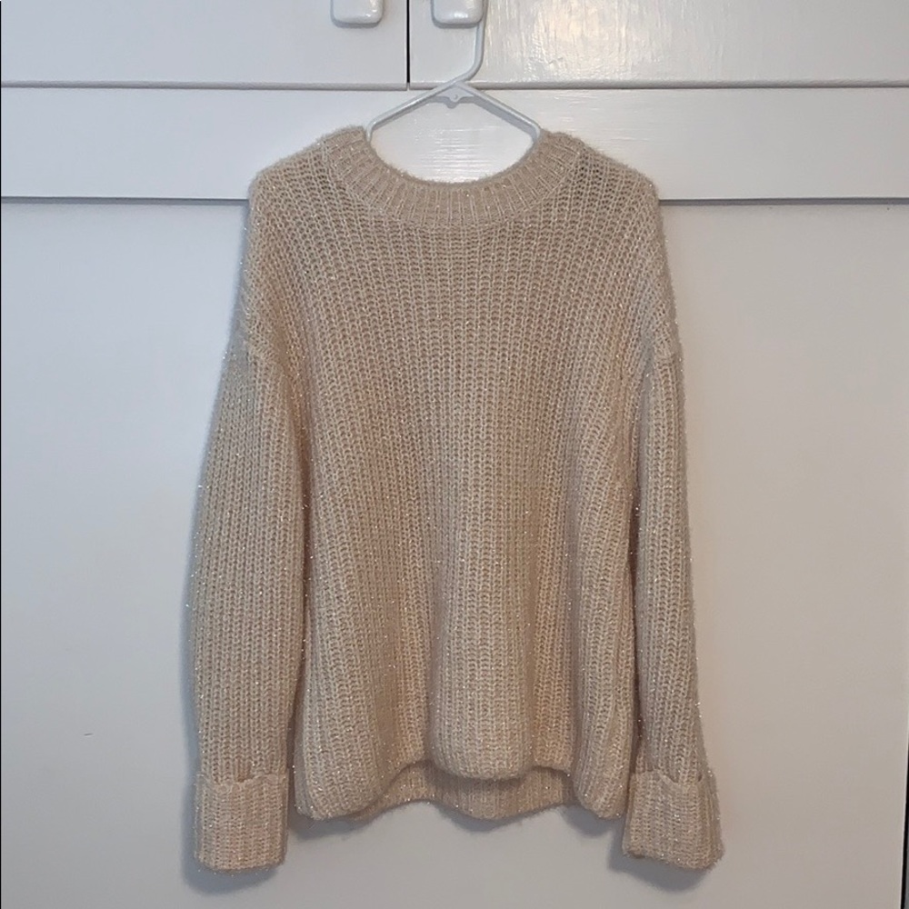Sparkly very thick sweater